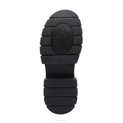 ASH Fischersandale mit Hai-Stollensohle HT8Z61 Sandalen Schwarz Frauen