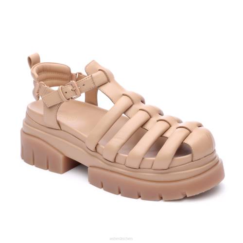 ASH Fischersandale mit Hai-Stollensohle HT8Z62 Sandalen Haut Frauen