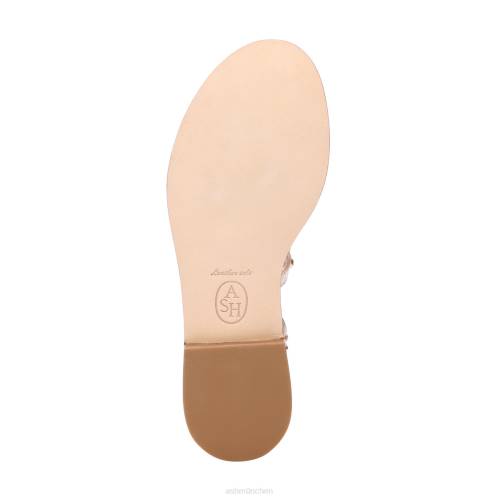 ASH Paloma Gladiator-Sandale HT8Z81 Sandalen hell Gold Frauen