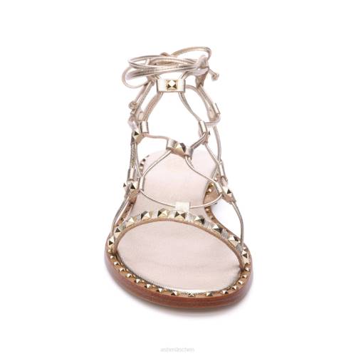 ASH Paloma Gladiator-Sandale HT8Z81 Sandalen hell Gold Frauen
