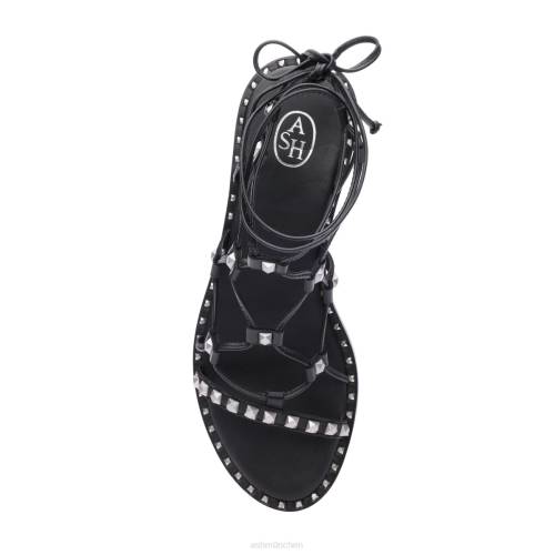 ASH Paloma Gladiator-Sandale HT8Z82 Sandalen Schwarz Frauen