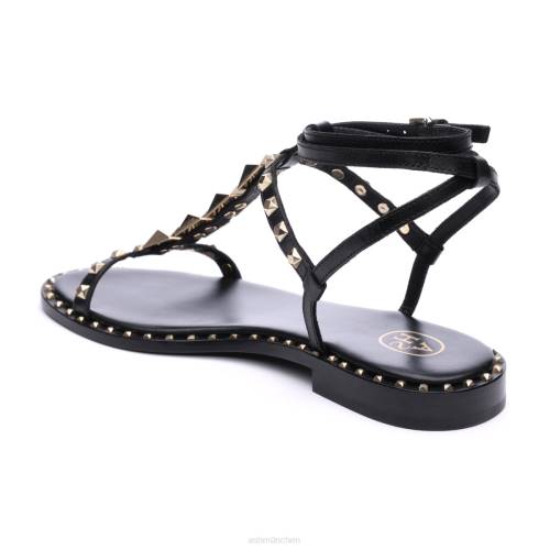 ASH Party-Sandale mit Nieten HT8Z50 Sandalen Schwarz Frauen