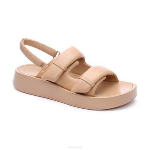 ASH Vinci Riemchen-Plateausandale HT8Z80 Sandalen Haut Frauen