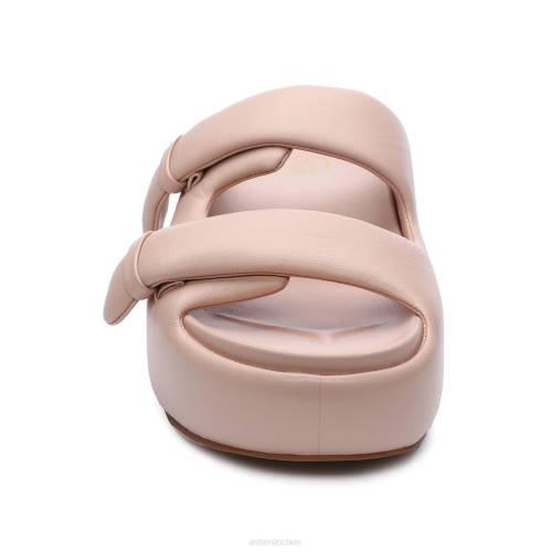 ASH Zeta-Flatform-Sandale HT8Z40 Sandalen rosa Salz Frauen