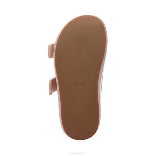 ASH Zeta-Flatform-Sandale HT8Z40 Sandalen rosa Salz Frauen