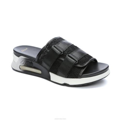 ASH Lou Sport-Sandale aus Spitze HT8Z65 Sandalen Schwarz Frauen