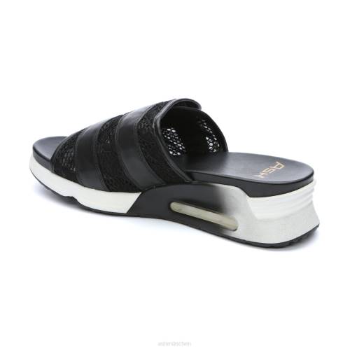 ASH Lou Sport-Sandale aus Spitze HT8Z65 Sandalen Schwarz Frauen