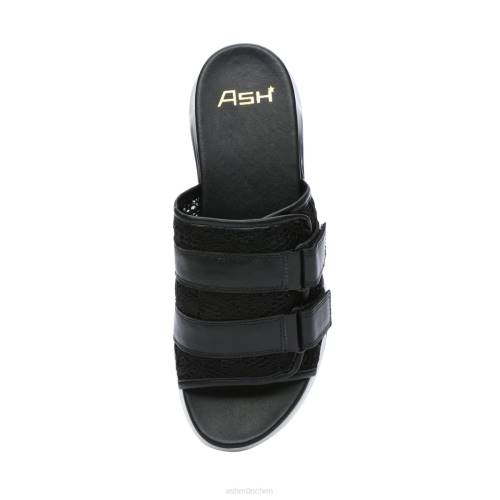 ASH Lou Sport-Sandale aus Spitze HT8Z65 Sandalen Schwarz Frauen