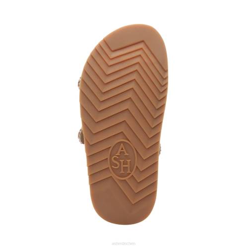 ASH Ursula-Sandale mit Fußbett HT8Z49 Sandalen nackt Frauen