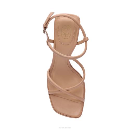 ASH Wanda Bis Riemchen-Plateaukleid-Sandale HT8Z47 Sandalen Haut Frauen