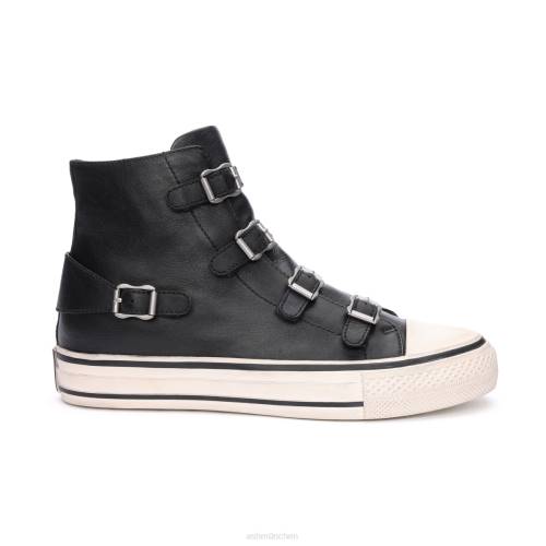ASH Virgin High-Top-Sneaker HT8Z7 Turnschuhe Schwarz Frauen