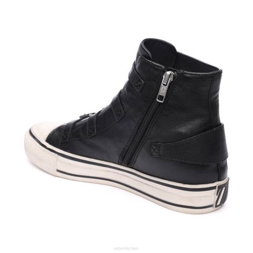 ASH Virgin High-Top-Sneaker HT8Z7 Turnschuhe Schwarz Frauen