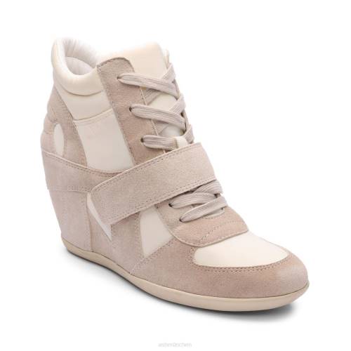 ASH Bowie Bis Wedge-Sneaker HT8Z23 Turnschuhe Talkum/cremefarben Frauen
