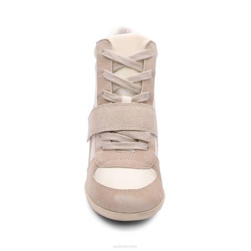 ASH Bowie Bis Wedge-Sneaker HT8Z23 Turnschuhe Talkum/cremefarben Frauen