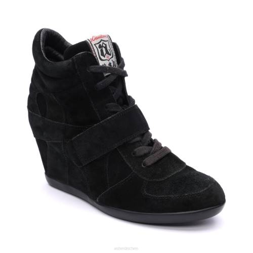 ASH Sneaker mit Bowie-Keilabsatz HT8Z14 Turnschuhe Schwarz Frauen
