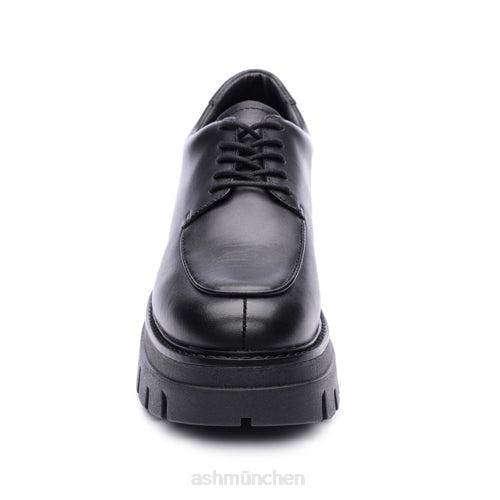 ASH genial bis Plateau-Pennyloafer HT8Z1 Slipper Talkum/Schwarz Frauen