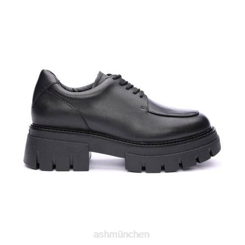 ASH genial bis Plateau-Pennyloafer HT8Z1 Slipper Talkum/Schwarz Frauen