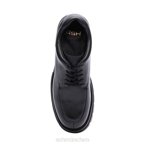 ASH genial bis Plateau-Pennyloafer HT8Z1 Slipper Talkum/Schwarz Frauen