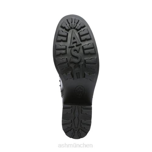 ASH Xins Motorradstiefel mit Nieten HT8Z87 Stiefel Schwarz Frauen