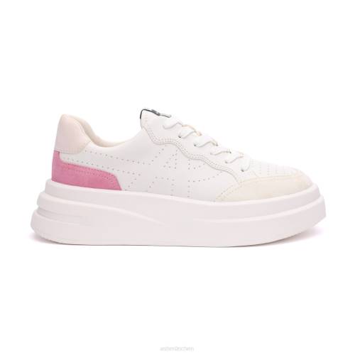 ASH Impuls-Mode-Sneaker HT8Z12 Turnschuhe gebrochenes Weiß/Rosé Frauen