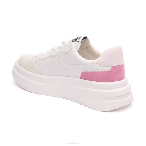 ASH Impuls-Mode-Sneaker HT8Z12 Turnschuhe gebrochenes Weiß/Rosé Frauen