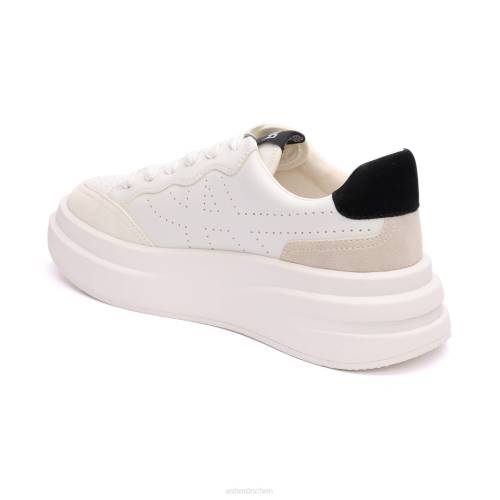 ASH Impuls-Mode-Sneaker HT8Z13 Turnschuhe weiß/talk/schwarz Frauen
