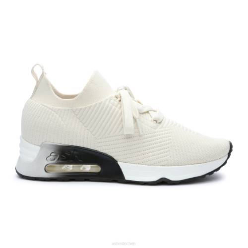 ASH Larsen-Spitzen-Mesh-Sneaker HT8Z17 Turnschuhe Gardenie Frauen
