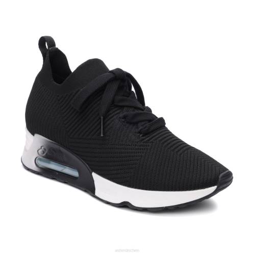 ASH Larsen-Spitzen-Mesh-Sneaker HT8Z18 Turnschuhe Schwarz Frauen
