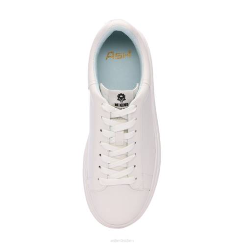 ASH Moby Be Kind Plateau-Sneaker HT8Z5 Turnschuhe weiß/nebliges Blau Frauen