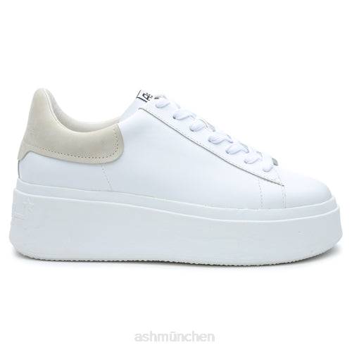 ASH Moby-Plateau-Sneaker HT8Z10 Turnschuhe weiß/eiernug Frauen