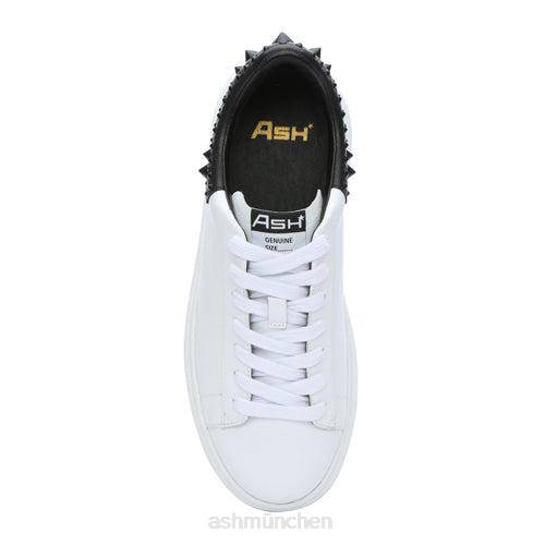ASH Moby Studs Plateau-Sneaker mit Nieten HT8Z3 Turnschuhe weiße Haut Frauen