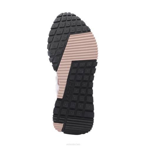 ASH giftiger Mode-Sneaker HT8Z20 Turnschuhe cremefarben/rosasalz Frauen